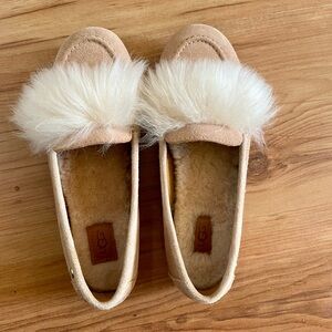 UGG Tan Kaley Wisp Suede Loafer size 5